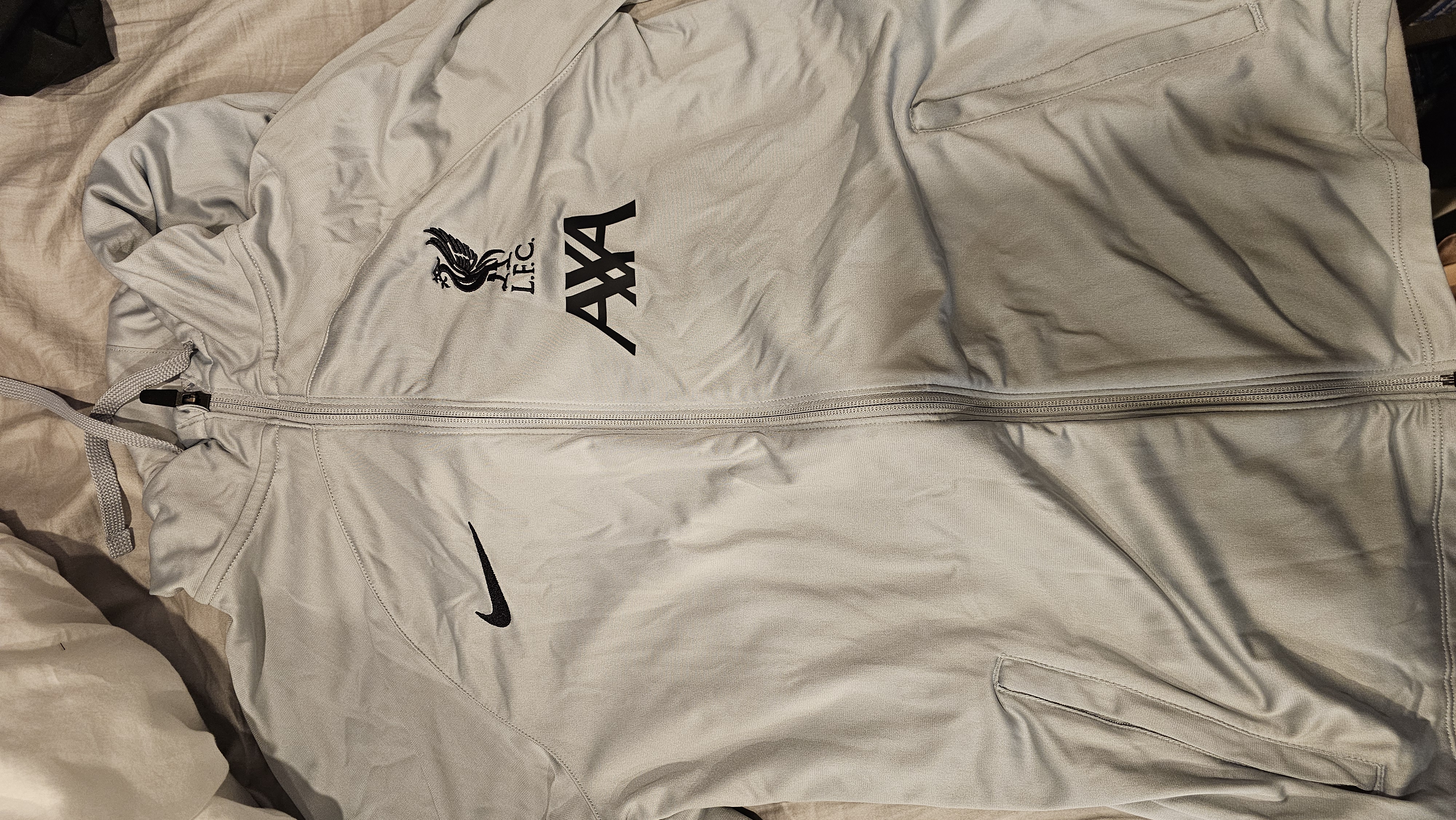 Grey Tracky Top LFC